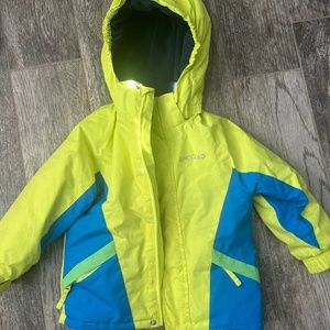 Toddler waterproof ski or snowboard jacket